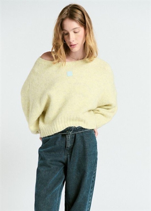 East jumper Heather Chick Yellow American Vintage 